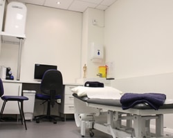 Image of clinic interior.